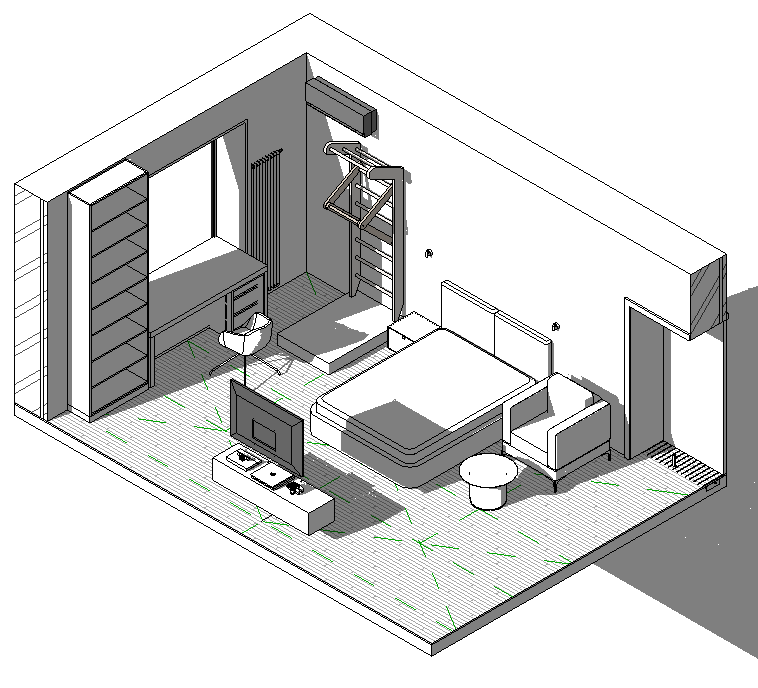 Revit bedroom