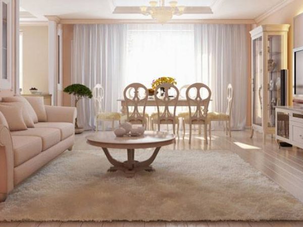 Modern Classic Design: A Peach-Toned Project