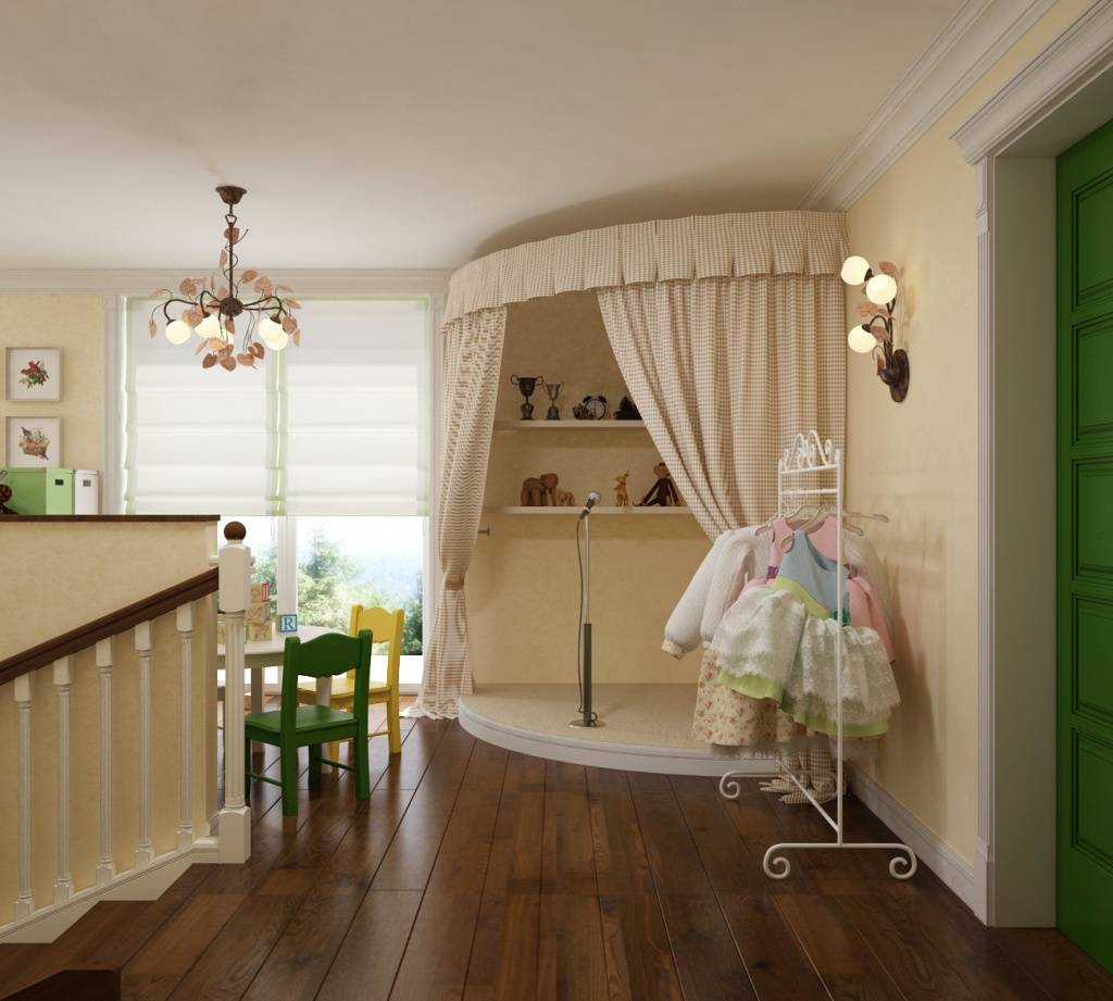 For hosting home performances, we provide a real stage.