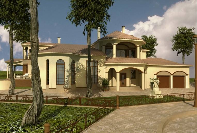 Mediterranean style cottage