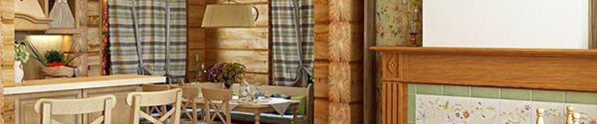Provence Style Design for a Wooden House by the Gulf of Finland