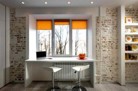 Design of studio apartments 30 m