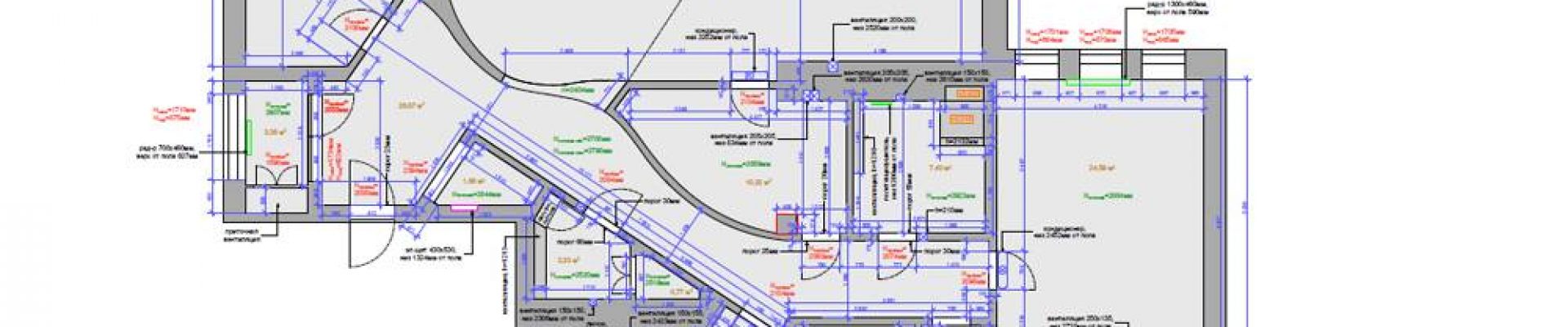 Krasnoarmeyskaya: Design of a Six-Room Apartment